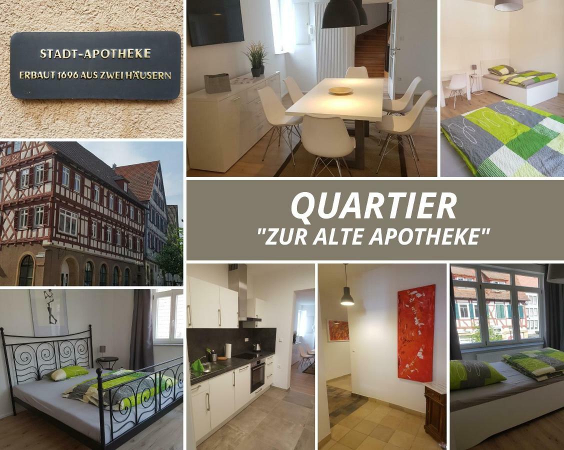 Quartier "Zur Alten Apotheke" Brackenheim Εξωτερικό φωτογραφία